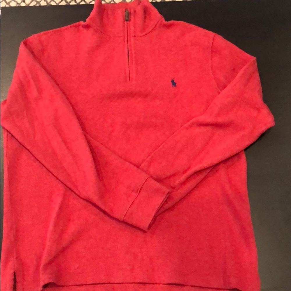 Polo Ralph Lauren Red Half Zip